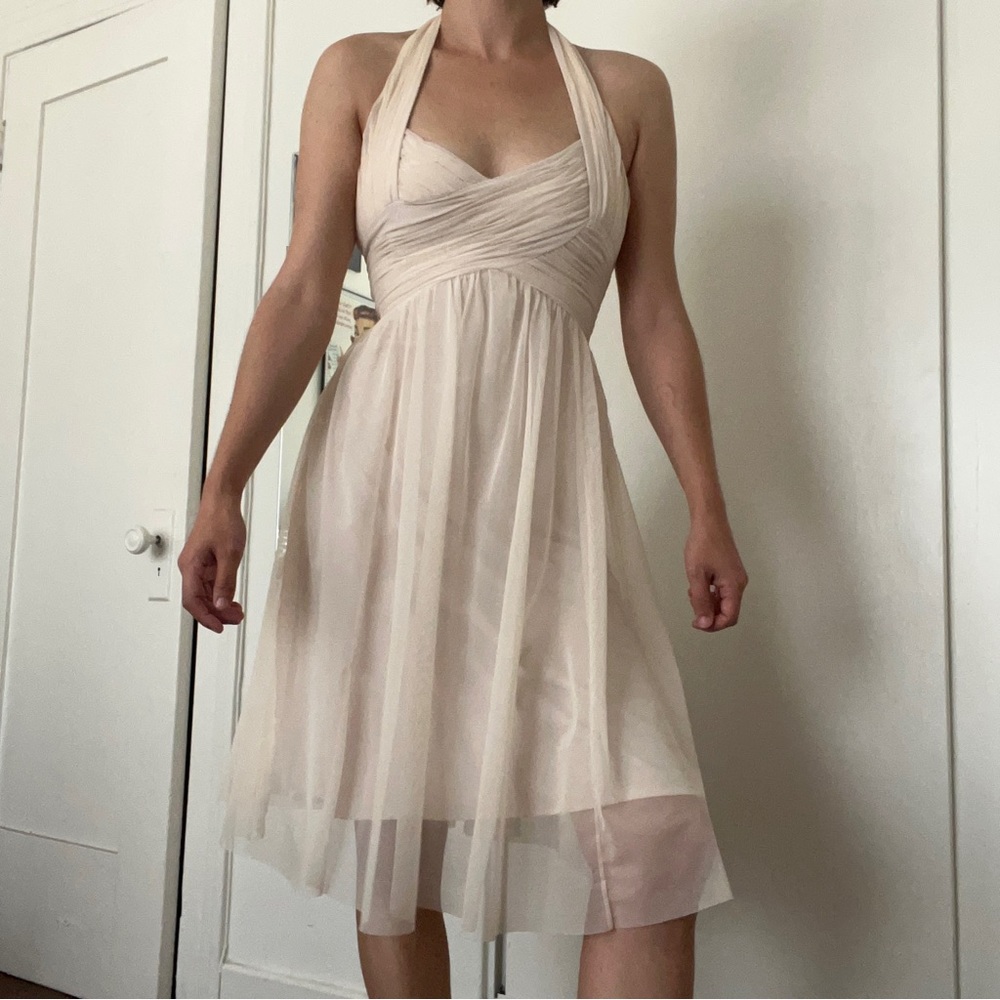 Vintage Calvin Klein chiffon dress